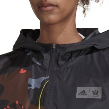 adidas Running Jacket Thebe Magugu Wind.Rdy Carbon Grey Women